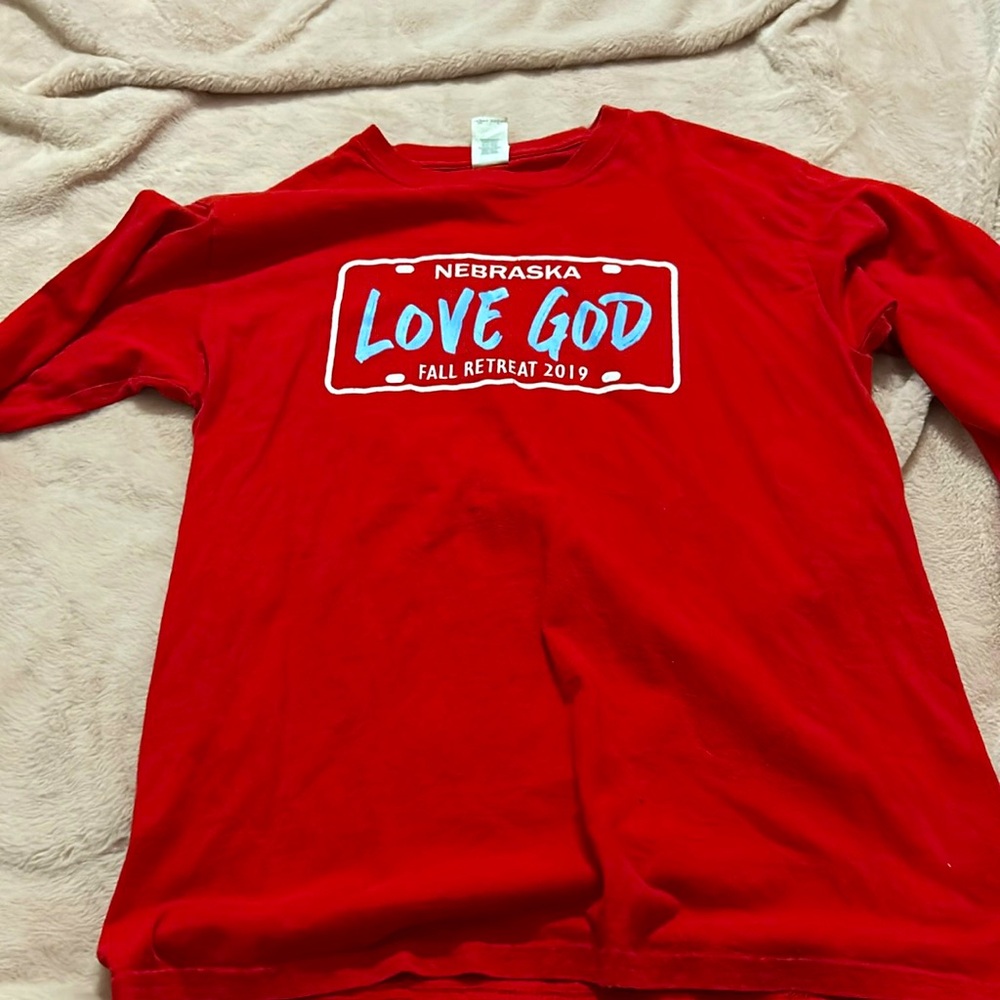 Red long sleeve